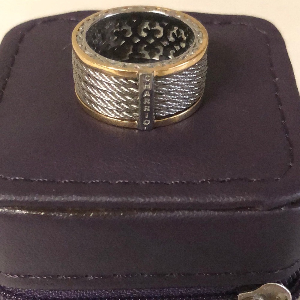 Charriol Signature 18kt Cable Ring
